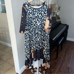 Nuggles Multi Print Dress
